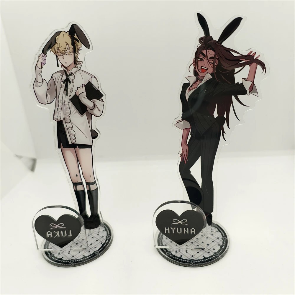 Standee Alien Stage Mô Hình Acrylic Mica Trang Trí Nhân Vật Ivan Till Mizi Sua Hyuna Luka ALNST Móc 