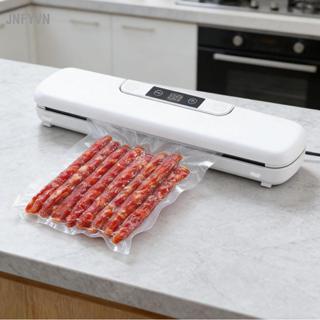 jnfyvn Máy hút chân không thực phẩm Màn hình LED 60kPa Máy tự động có 3 chế độ Túi bảo quản