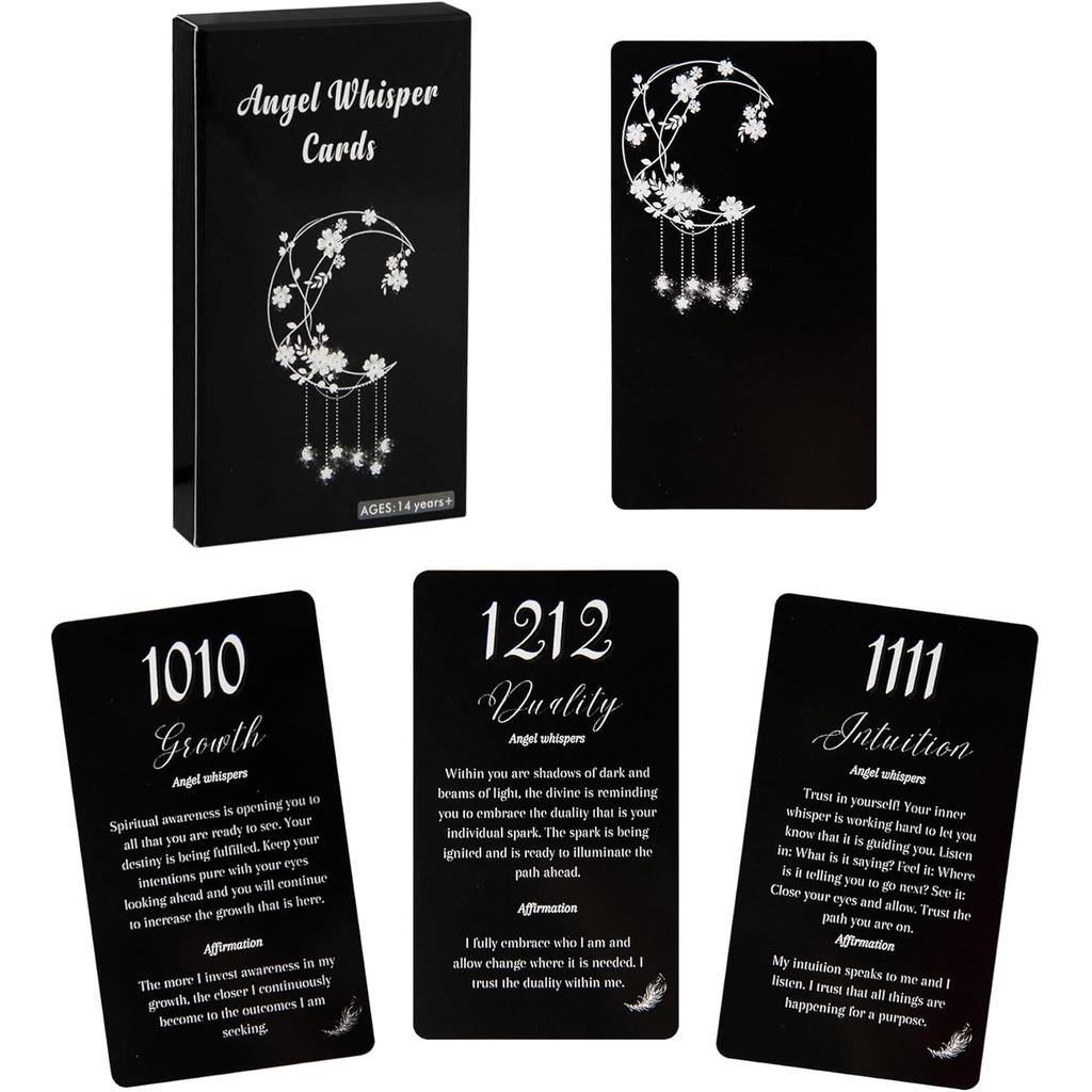 Knana Angel Numbers Oracle Cards, Angel Love Oracle Cards dành cho người mới bắt đầu, Tin nhắn thiên