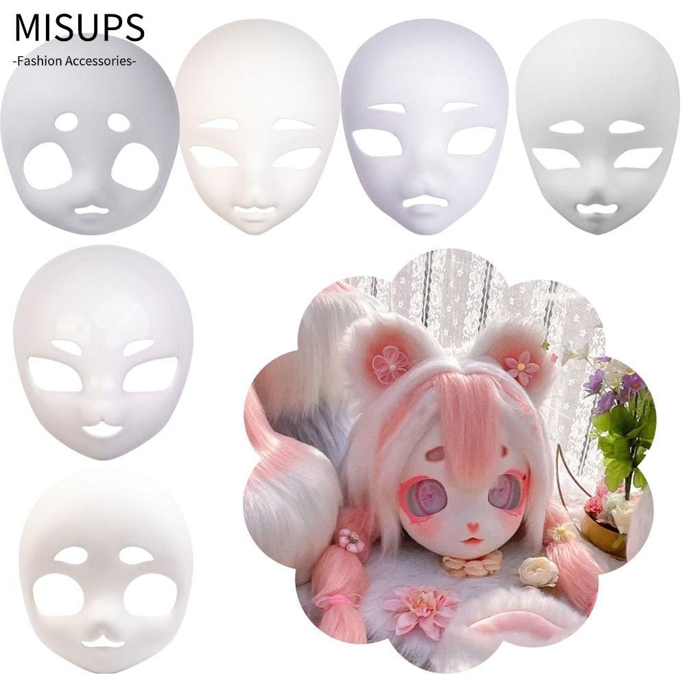 Misups Kigurumi Đầu Fursuit Plastic, Phù Hợp Cho Cosplay và TiệcAnime