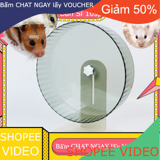 (đặt trước wheel cỡ  đại 27cm) Hamster Bánh Xe Chạy Bộ Pha Lê Bánh Xe