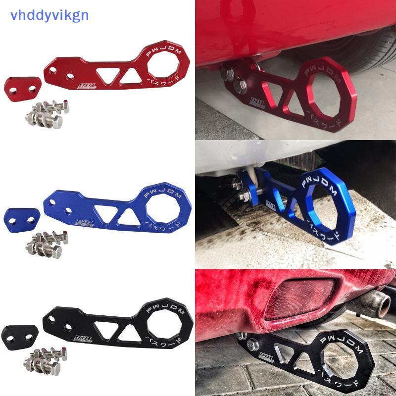 VHDD 1 Bộ Đa Năng Đua Phía Sau Móc Hợp Kim Nhôm Móc Kéo Phía Sau Hình Thoi Kéo Kéo Dụng Cụ Cho Civic