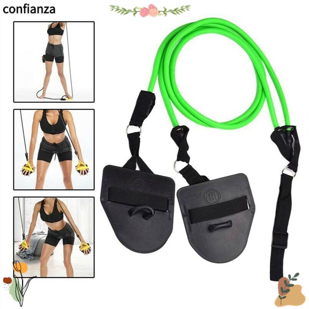 CONFIANZA 20-60Lbs - Tay Chèo Co Giãn Cho Tập Gym và Bơi
