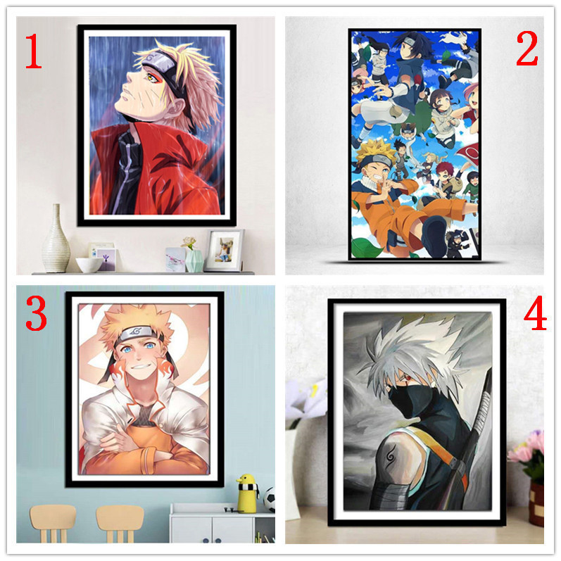 DaDa Art DD1 5d Tranh kim cương phổ biến bùng nổ tranh kim cương hoạt hình ninja phim hoạt hình hài 