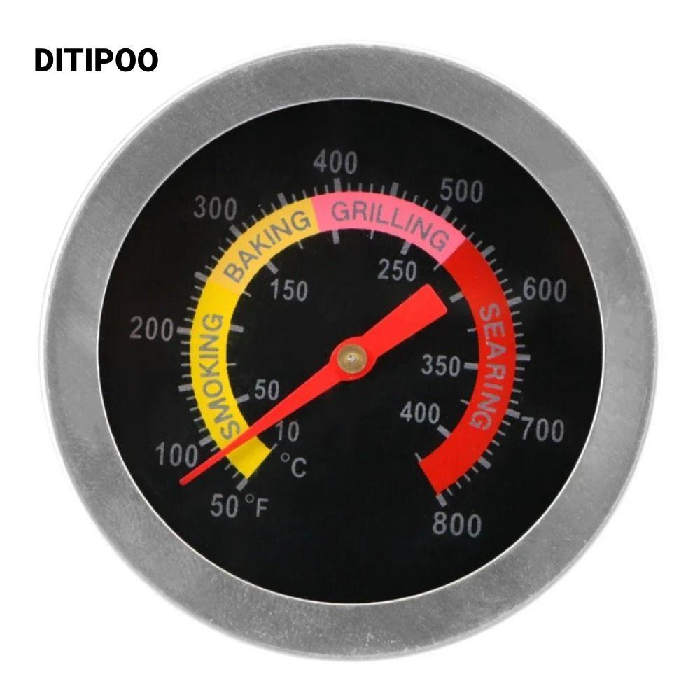 Nhiệt kế đọc tức thì DITIPOO, thay thế 0-400°Máy đo nhiệt độ BBQ C Range, Máy đo nhiệt độ chống nước