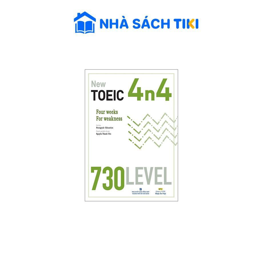 Sách New TOEIC 4n4 - 730 Level (Kèm CD) - Nhân Trí Việt