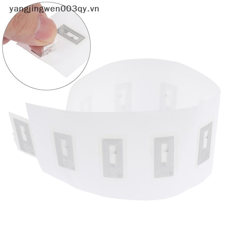 LE 100 Chiếc NFC Chip Ntag213 Stier Wet Inlay 2 * 1cm 13.56 MHz RFID NTAG213 Thẻ Nhãn VN