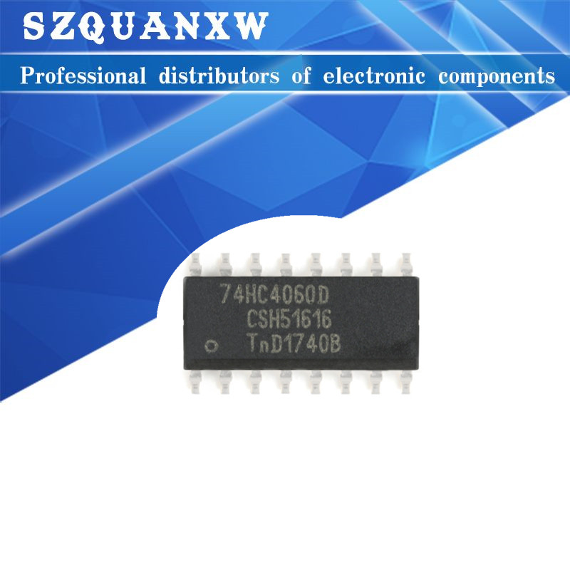 10 CHIẾC 74HC4060D SOP16 74HC4060 SOP SN74HC4060DR SOP-16 SMD IC mới và nguyên bản