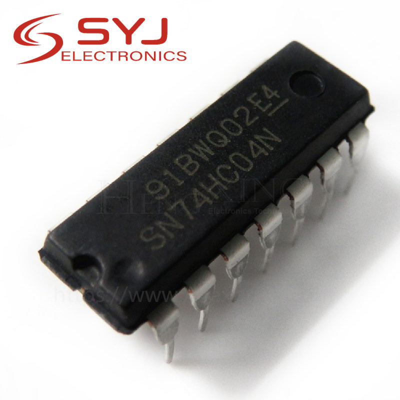 100 Cái / lốc SN74HC04N DIP14 SN74HC04 DIP 74HC04N DIP-14 74HC04 Mới Trong