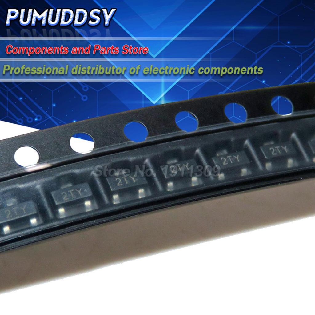 100 CÁI S8550D S8550 SMD SOT23 2TY SOT-23 IC mới và