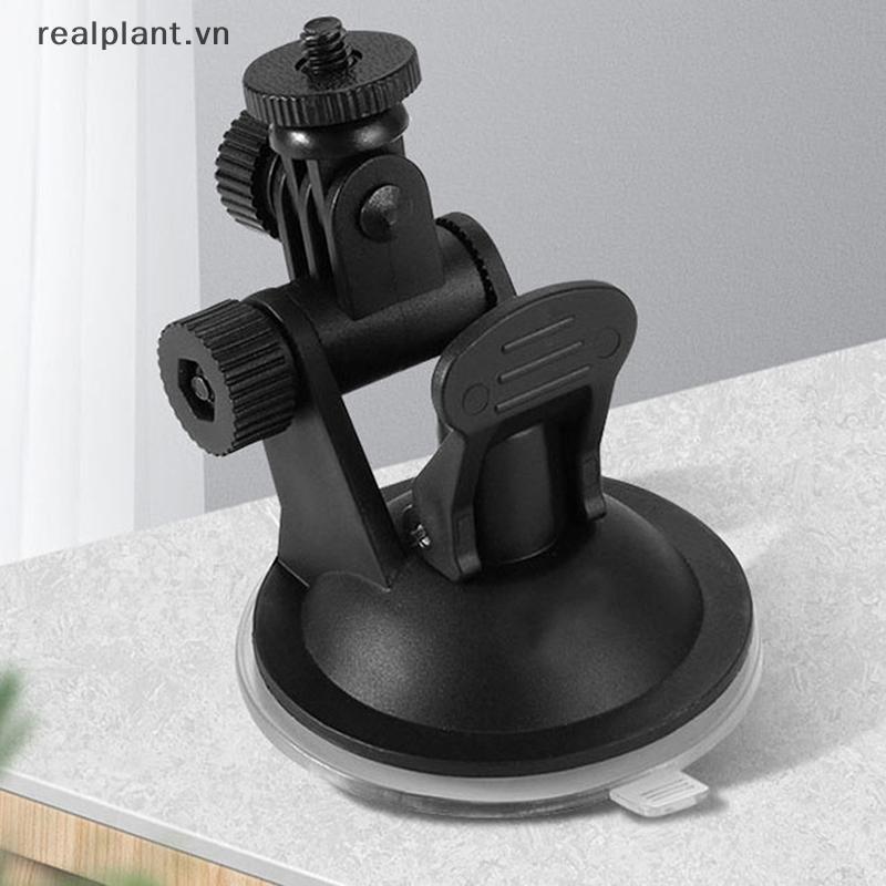 Camera Hành Động Mini Hút Cốc Giá Đỡ Kính Chắn Gió Ô Tô Giá Đỡ Camera Adapter Xoay 360 Độ Gopro Phụ 