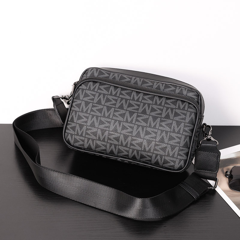 Authentic men's bag, trendy authentic men's bag, trendy high-end men's bag, crossbody bag, retro fas