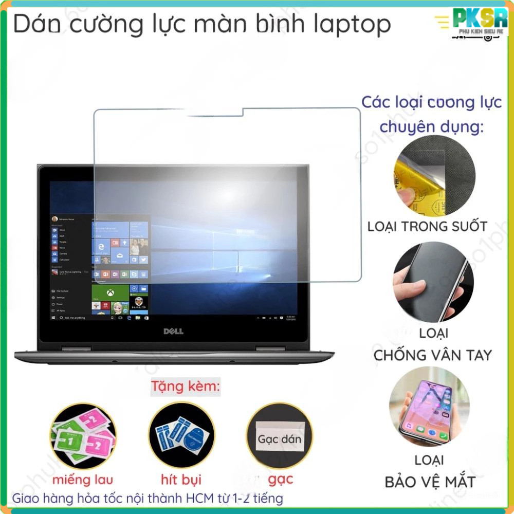 Dán cường lực màn hình dành cho Dell Inspiron 13 5378 5379 5368 5330 5320 13.3 inch nano trong, nhám
