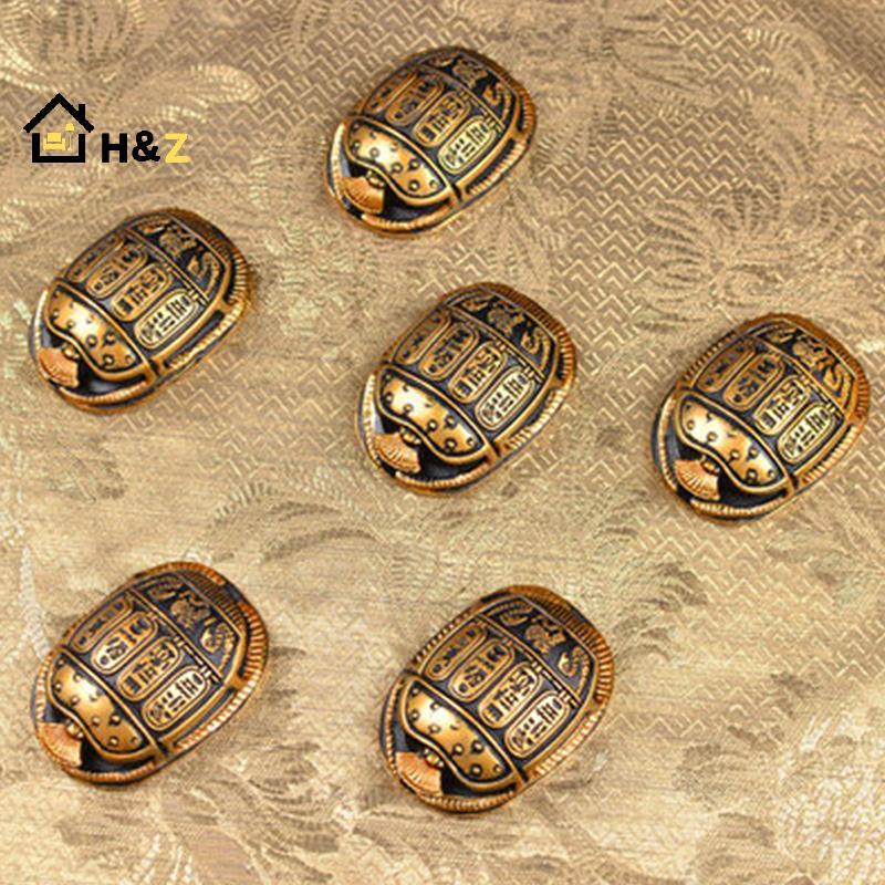 Kính vạn hoa Ai Cập Cổ Bùa Hộ Mệnh Scarab Hình Động Vật Trang Trí Độc Đáo Mini Scarab Cánh Cứng Lưu 