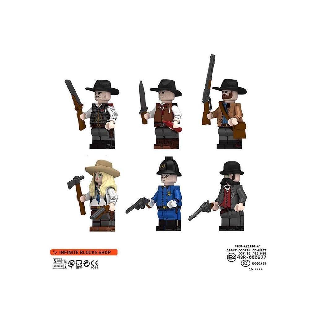 Wilderness Dart Khách Arthur Morgan Lắp Ráp Khối Xây Dựng Đồ Chơi Minifigure Trò Chơi Hàng Hóa Hàng 