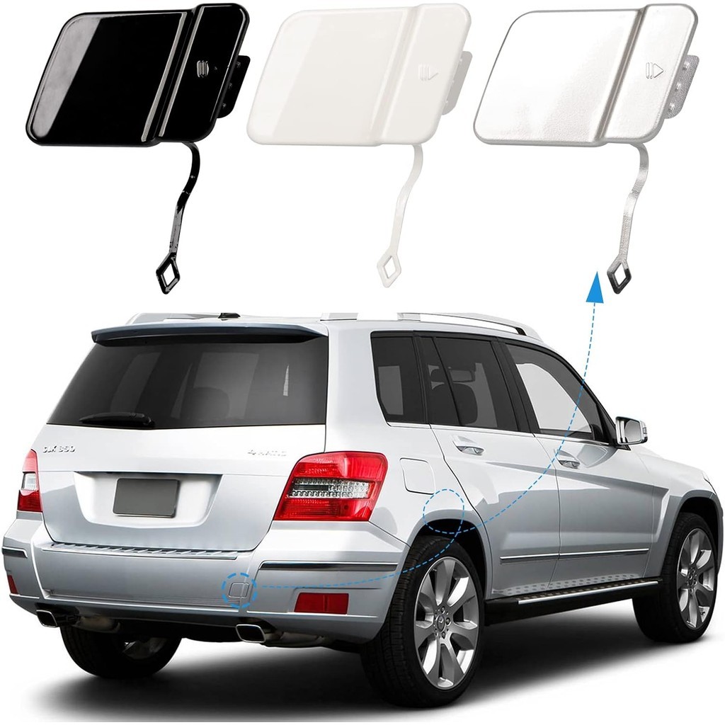 Cản Sau Kéo Móc Bao Kéo Mũ Mắt Phù Hợp Cho Xe Mercedes Benz X204 GLK300 GLK350 2009 2010 2011 2012 2