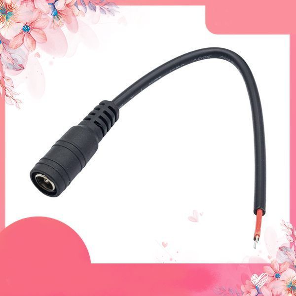 Dây Âm DC-12V | Jack Cái 5.5*2.1mm | Cổng Âm DC-12V - Jack DIY Đèn, Quạt Thuỷ Sinh .namaquatic