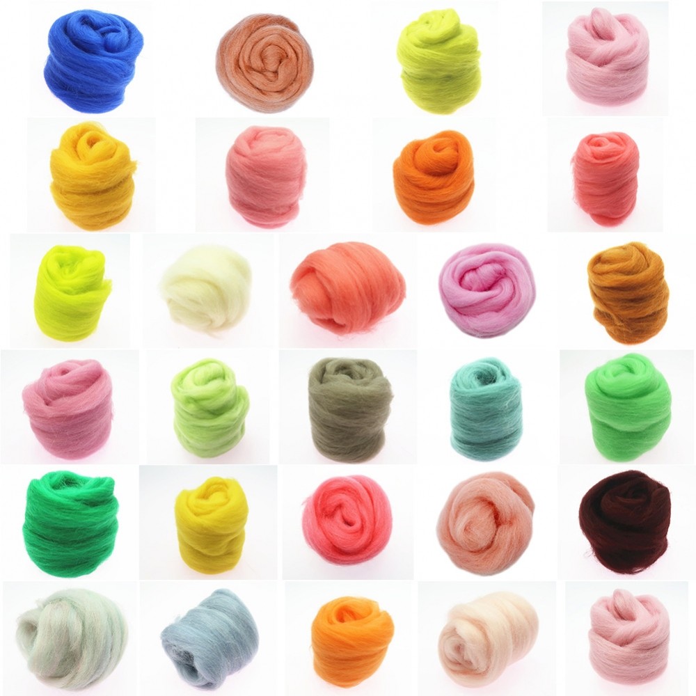 Gói màu len nỉ kim cao cấp 20G màu trung tính