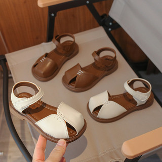 Bé Gái Tập Đi Sandal Quai 2026 Mùa Hè Mới Trẻ Em Mũi Nhọn Giày Đi Biển Đế Mềm Hợp Thời Trang Thanh Lịch Bé Gái Tiệc Cưới Căn Hộ