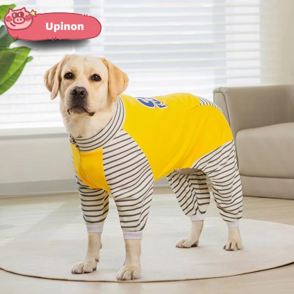 Bộ đồ ngủ UPINON Áo liền quần, 3XL- 8XL Quần áo cho chó lớn