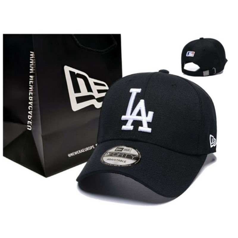 NY LA Mũ Bóng Chày LA Mũ Bóng Chày La NY Nón Đen Trắng Đen Yankees Dodgers Mũ Bóng Chày Cao Cấp Thươ