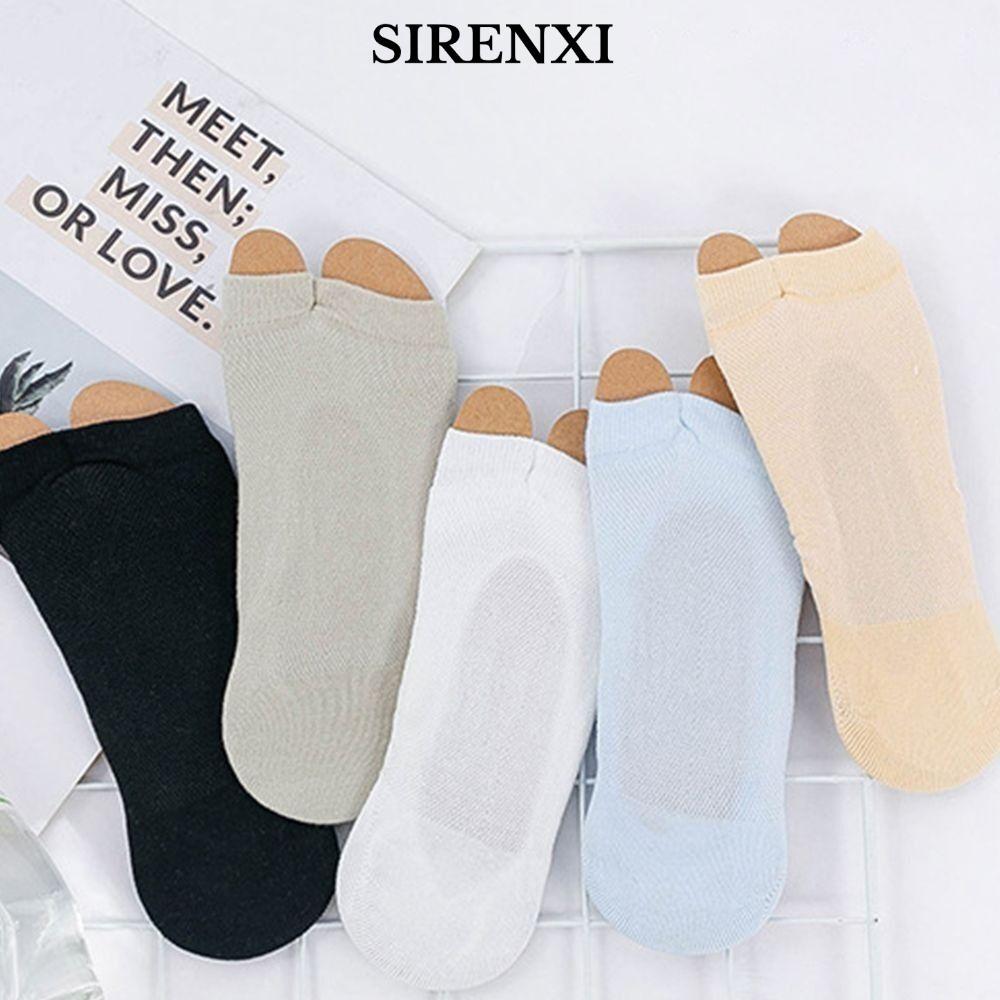 Tất miệng cá SIRENXI, cotton mỏng và lưới thoáng khí cho size 35-40 EUR