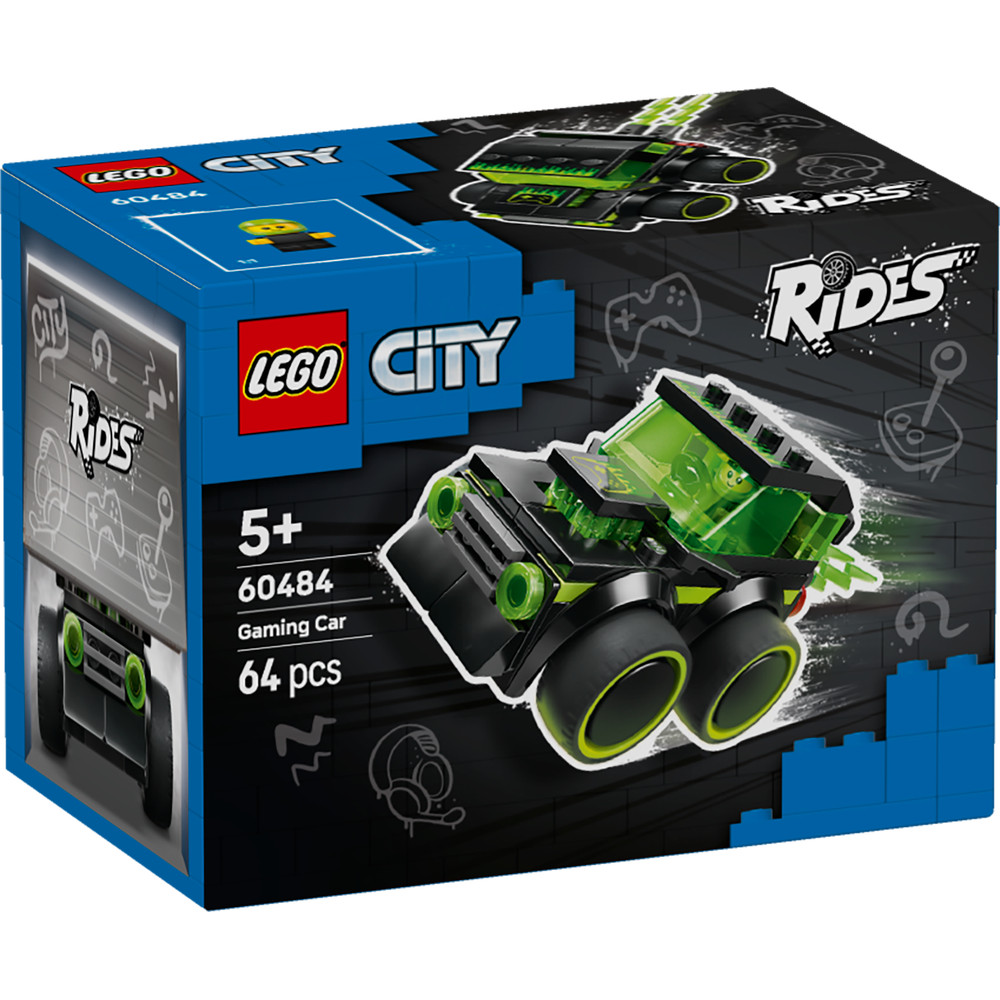LEGO 60484 Rides – Xe đua chơi game (Thành phố) [Brick MOM]