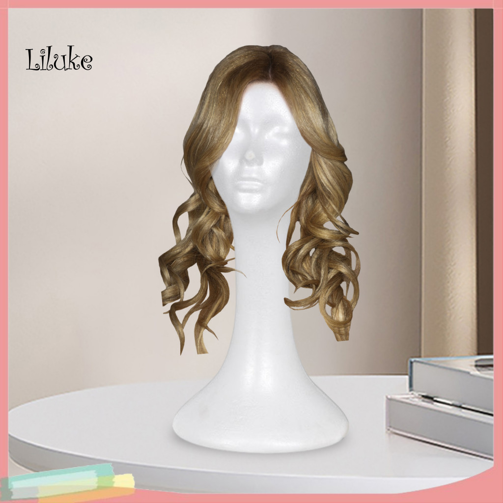 Đầu manơcanh xốp LK khuôn mặt nữ - nhẹ mà chắc chắn, bảo vệ tóc giả tốt