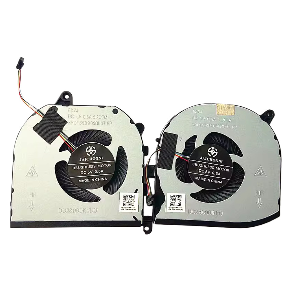 Mới CPU GPU Quạt Làm Mát Cho Dell XPS 15 9570 7590 Chính Xác 5540 V9H8N F01PX Quạt Làm Mát Laptop Tả