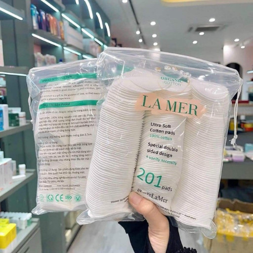 (Combo 5 Gói) Bông Tẩy Trang Lamer 201, Bông Tẩy Trang Miniso 180 Miếng, Bông Tẩy Trang Lamer NORA
