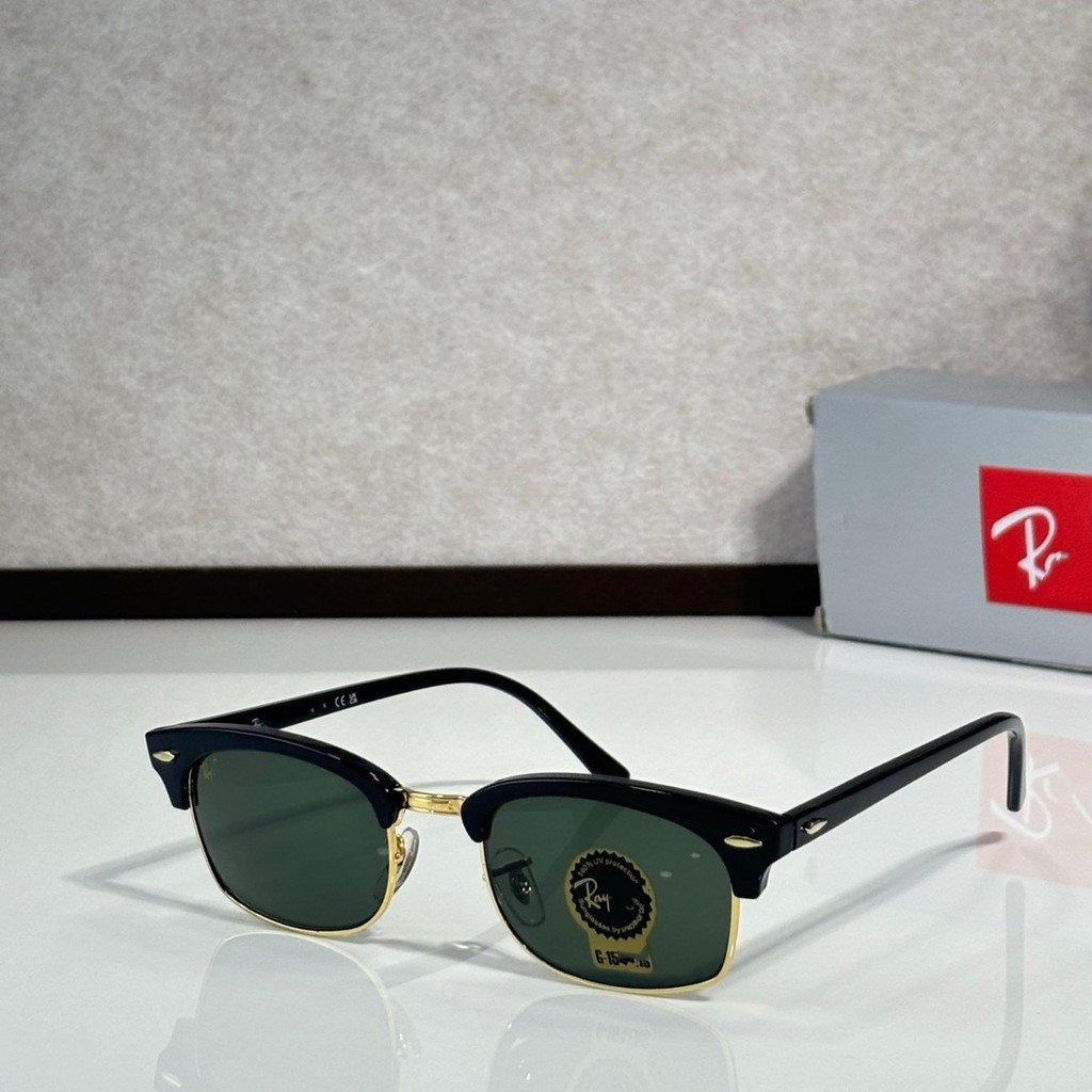 Ray-Ban New Fashion Classic Sunglasses Casual Retro Large Frame Sunglasses Trendy Fashion Glasses RB
