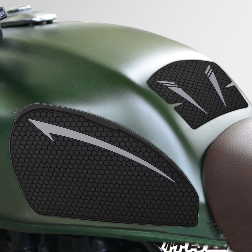 Xe Máy Bình Nhiên Liệu Miếng Lót Bảo Vệ Miếng Dán Bên Miếng Lót Đầu Gối Tay Cầm Decal Chống Trượt Dá