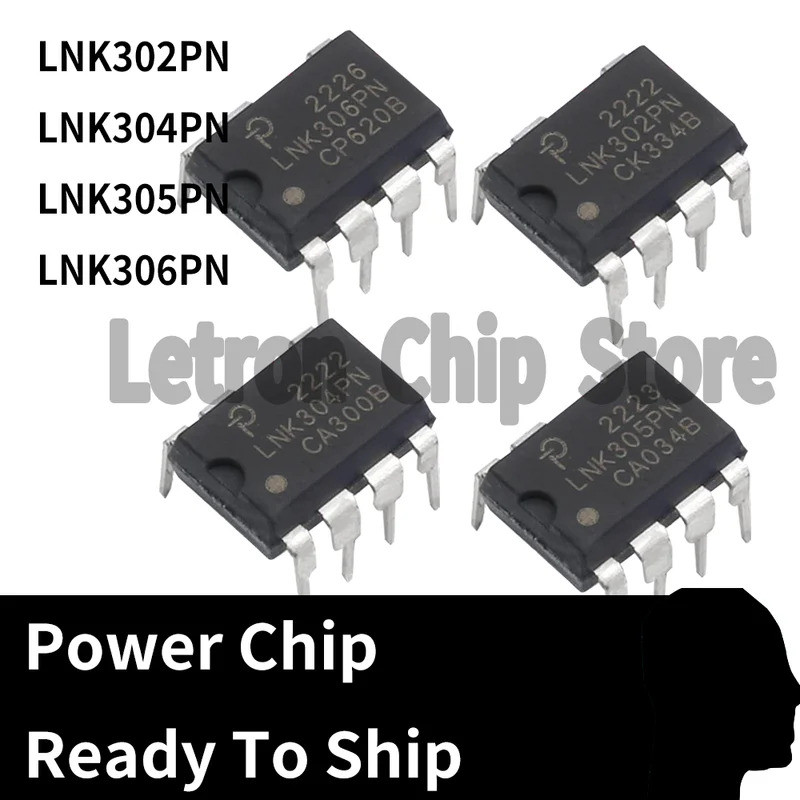 5 CÁI LNK302 / 304 / 305 / 306 LNK302PN LNK304PN LNK305PN LNK306PN IC nguồn Chip chính hãng