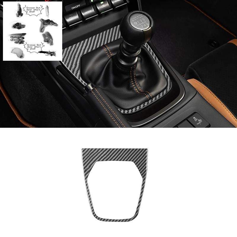 Sợi Carbon Gear Dịch Chuyển Bảng Điều Khiển Trung Tâm Viền Miếng Dán Phụ Kiện Cho BRZ GR86 2022-2025