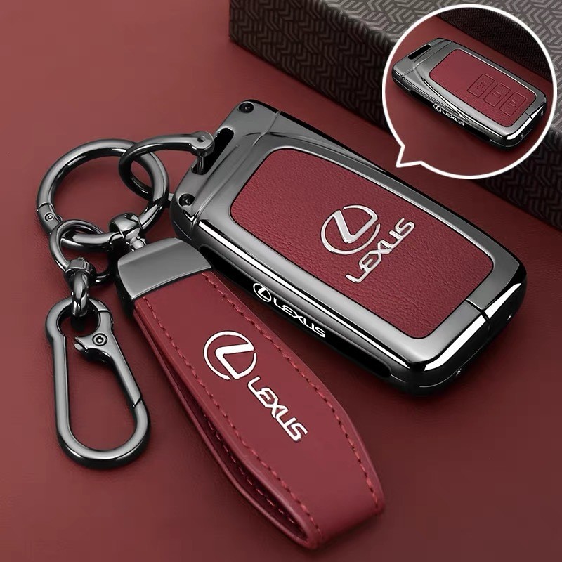 Thích hợp cho Vỏ chìa khóa Lexus ES300H LS500H / UX / NX / RZ / GX / LX700 Túi đựng ô tô TX Buckle i
