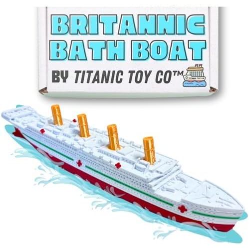 Đồ chơi thuyền và bể bơi Titanic của TitanicToyCo, Đồ chơi Titanic RMS cho trẻ em, Đồ chơi Titanic c