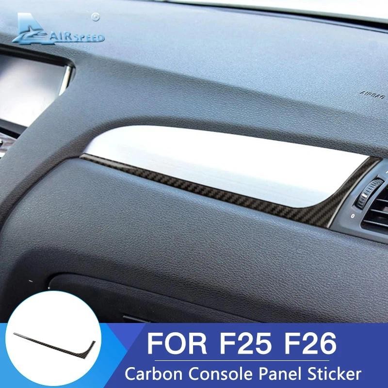 Airspeed cho BMW X3 F25 X4 F26 Phụ Kiện 2011-2016 cho BMW F25 X3 F26 X4 Sợi Carbon Nội Thất Viền Bản