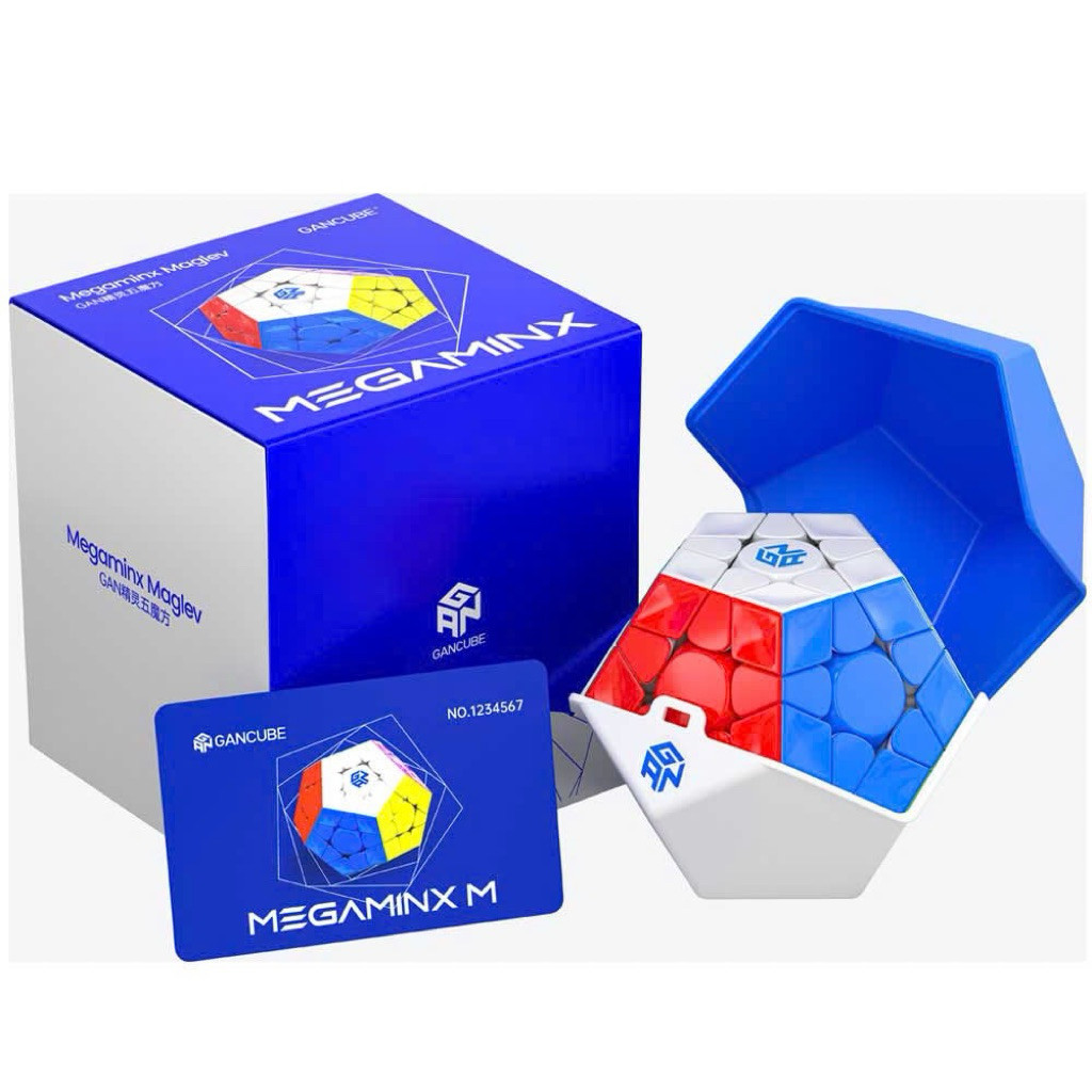 Rubik GAN Megaminx M V2 Maglev UV stickerless - Có nam châm cao cấp