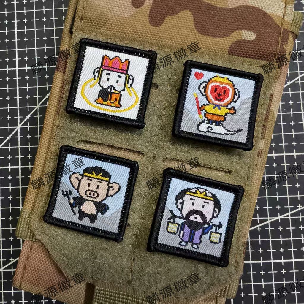 <[CDATA[MIẾNG DÁN VELCRO TUỲ CHỈNH 3D ZHU BAJIE - HOẠTIÊU CHO ÁO KHOÁC VÀ MŨ]]>