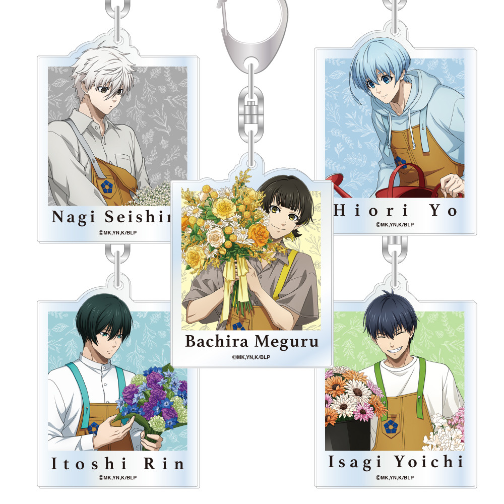 Blue Lock Isagi Yoichi Itoshi Rin Nagi Seshiro Hiori Yo Bachira Meguru Official Acrylic Keychain Bag