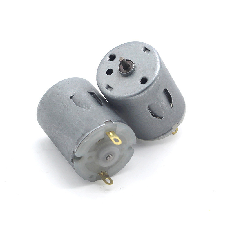 Vỏ Xám Tròn 280 Động Cơ DC Micro Motor Massage Dụng Cụ Làm Đẹp Micro Motor Sprayer Rung Pony