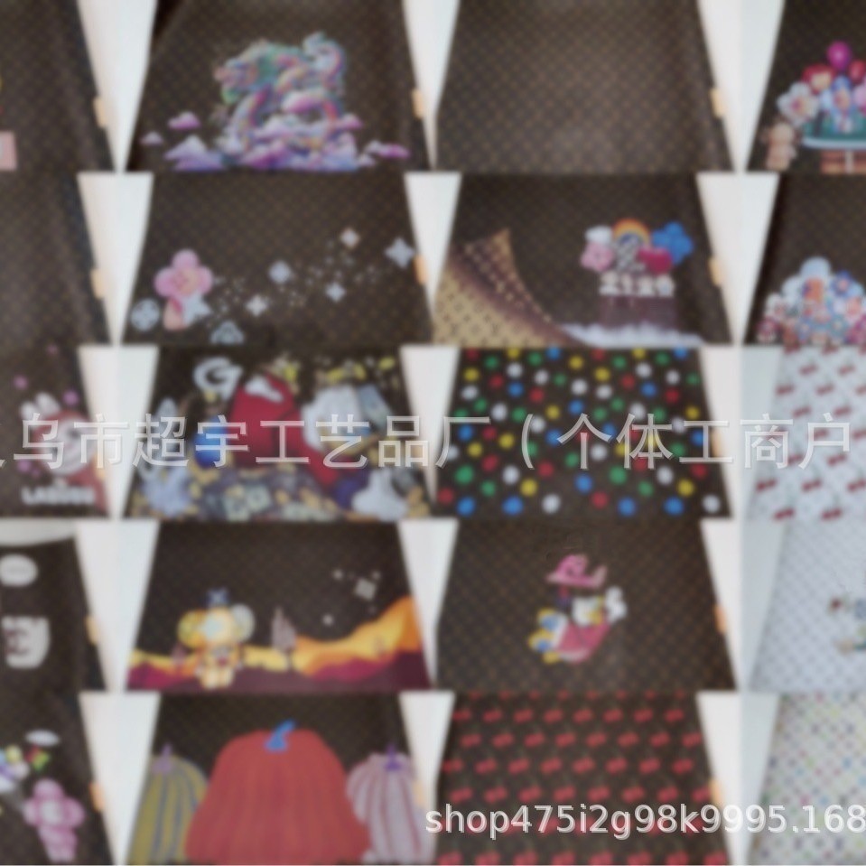 Light Luxury Presbyopic Placemat Table Mat Computer Keyboard Mat Double-sided Waterproof Painted Pat