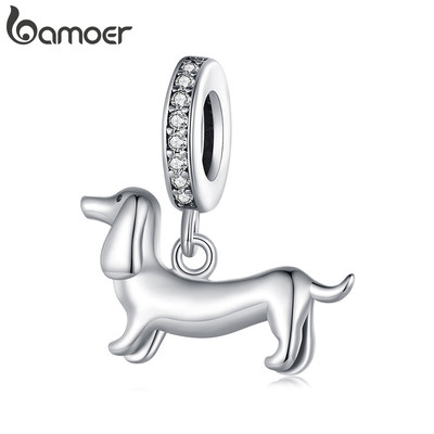 Bamoer Hạt Dachshund Mặt Dây Chuyền DIY - Phụ Kiện Thời Trang Cho Nữ