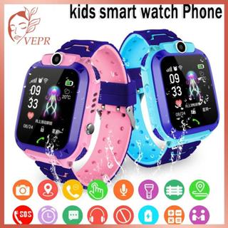 Onemetertu Q12 Đồng hồ điện thoại SOS thông minh dành cho trẻ em Đồng hồ thông minh có thẻ Sim Ảnh chống nước Ip67 Trẻ em Quà tặng EN