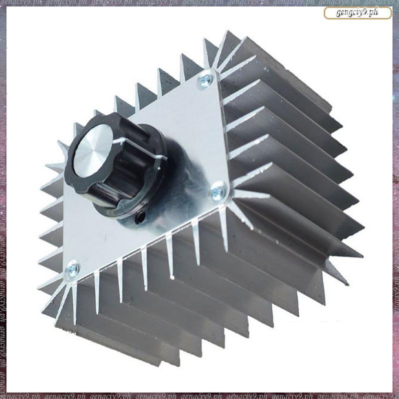 [L E U R] AC 220V 5000W SCR Bộ điều chỉnh điện áp Bộ điều khiển tốc độ động cơ Bộ điều chỉnh độ sáng