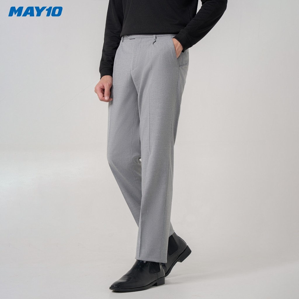 Quần âu nam có ly May 10 mã 020125259CL VS008