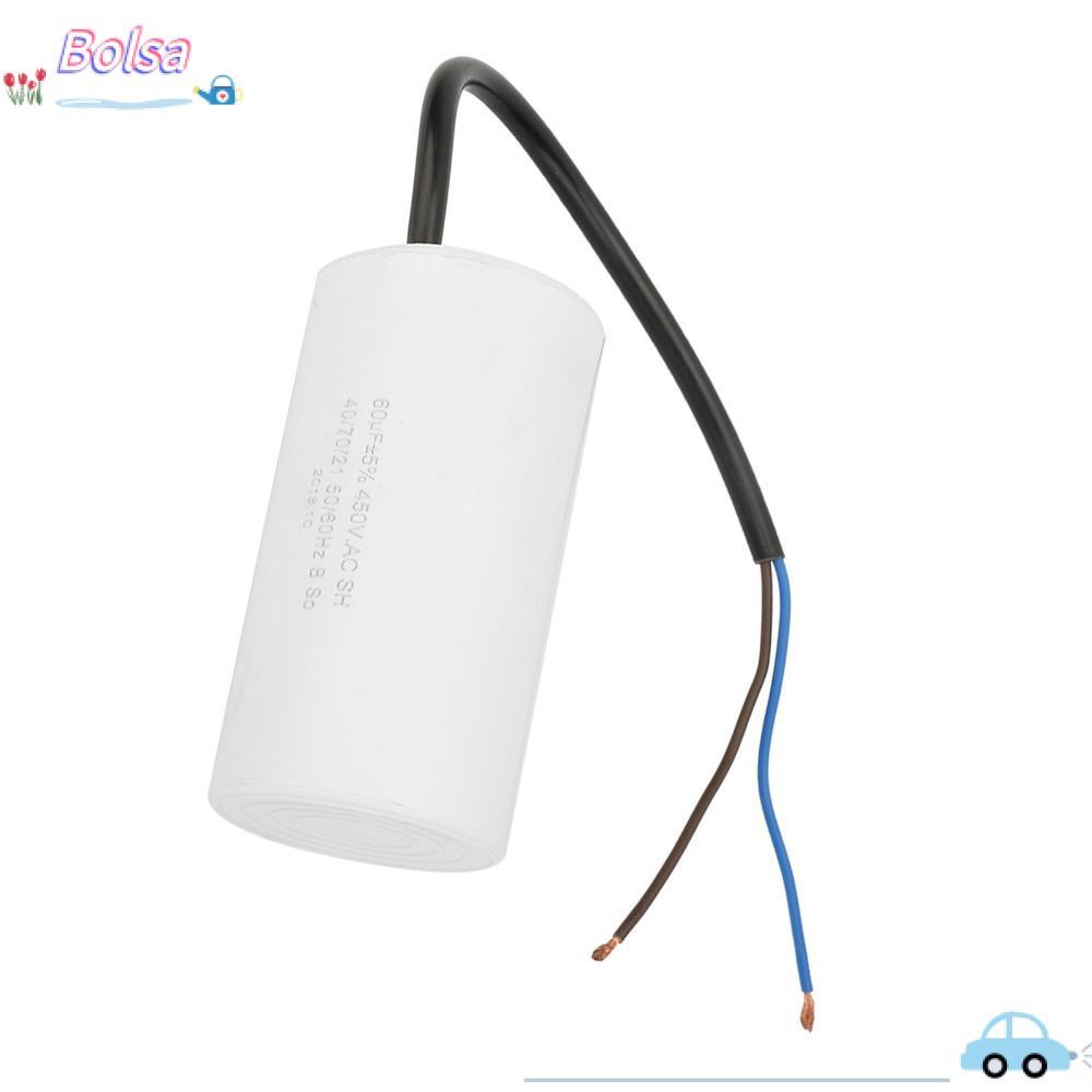Tụ điện chạy động cơ BOLSA CBB60, Tụ điện khởi động động cơ nhẹ 60uf CBB60, Máy nén tụ điện khởi độn
