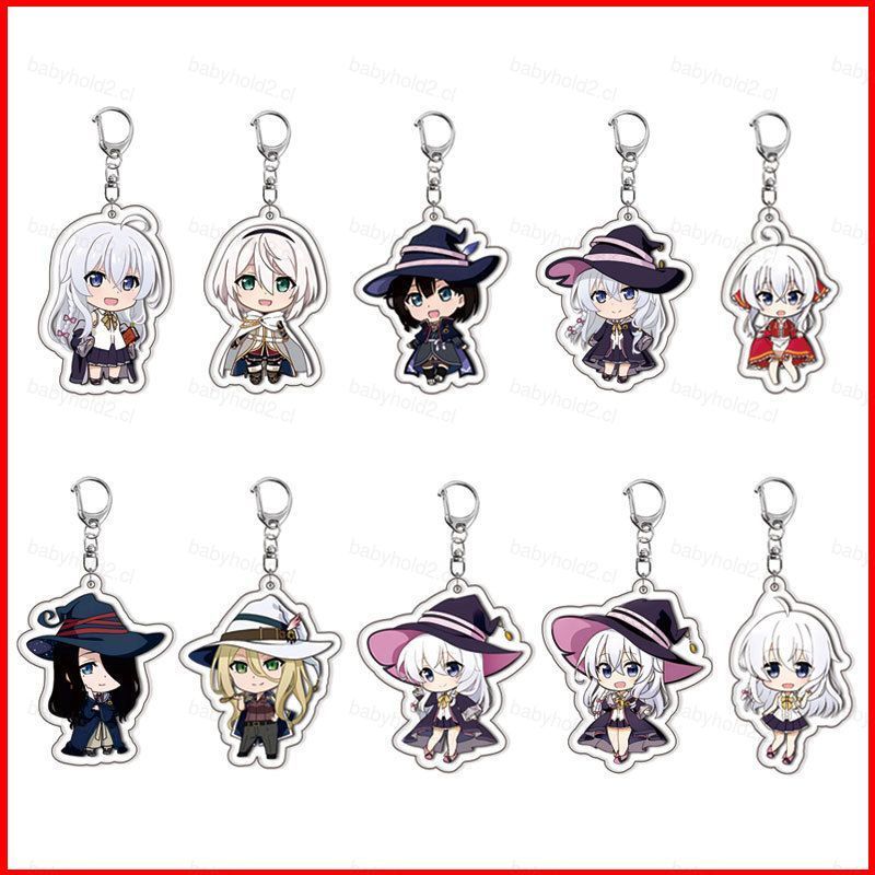 BH2 Lang Thang Phù Thủy Hành Trình Của Elaina Acrylic Móc Khóa Amnesia Mặt Dây Chuyền Elaina Anime T