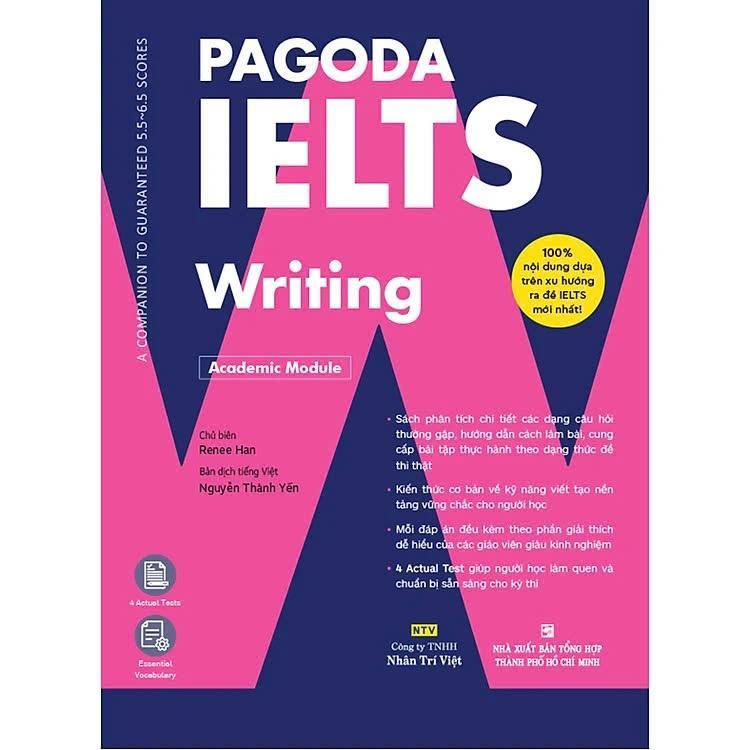 Sách - Pagoda IELTS Writing - Renee Han - Nhân Trí Việt