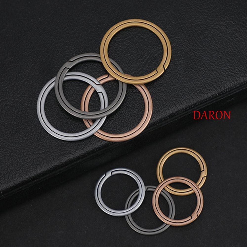 DARON Titan Vòng Chìa Khóa Hợp Kim Titan Keyfobs Mini Mới Nhất Sáng Tạo 1 DIY EDC Titan Khóa Chìa Kh